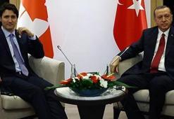 Cumhurbaşkanı Erdoğan, Kanada Başbakanı Trudeau ile görüştü