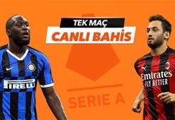 İnter - Milan maçı Tek Maç ve Canlı Bahis seçenekleriyle Misli.com’da