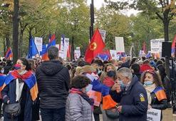 Avrupa'nın göbeğinde skandal! PKK'ya ait bez parçalarıyla yan yana...