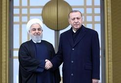 Cumhurbaşkanı Erdoğan, İran Cumhurbaşkanı Ruhani görüştü