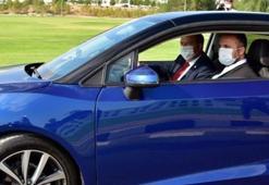Ersin Tatar KKTC’nin yerli otomobili ile test sürüşü yaptı