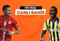 Antalyaspor - Fenerbahçe maçı Tek Maç ve Canlı Bahis seçenekleriyle Misli.com’da