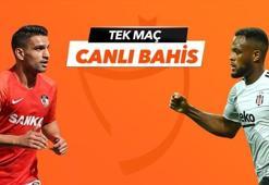 Gaziantep FK - Beşiktaş maçı Tek Maç ve Canlı Bahis seçenekleriyle Misli.com’da