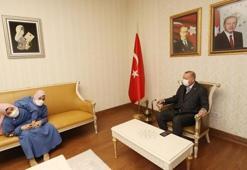 Cumhurbaşkanı Erdoğan siyam ikizleri ile buluştu