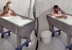 Süt banyosu rezaletinde yeni gelişme!