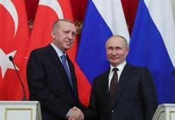 Cumhurbaşkanı Erdoğan ve Putin'den kritik görüşme