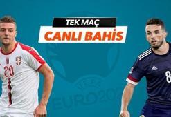 Sırbistan - İskoçya maçı Tek Maç ve Canlı Bahis seçenekleriyle Misli.com’da