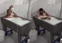 Süt banyosu rezaletinde flaş karar!