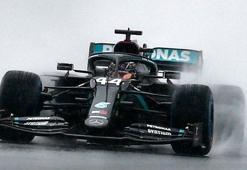 Formula 1 Türkiye GP'de son antrenman seansı yoğun yağışla tamamlandı