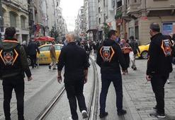 Ekipler Taksim’de sigara kuralına uymayanlara göz açtırmadı!