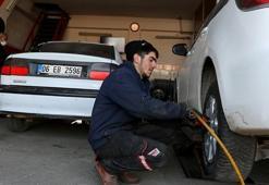 Lastikçilerden 'kar yağmadan araçlara kış lastiği taktırın' önerisi