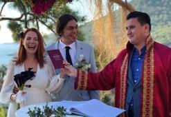 Ünlü şarkıcı Aylin Aslım ile Utku Vargı evlendi