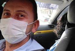 Bu taksiyi görenler şaştı kaldı! Ön koltukta...