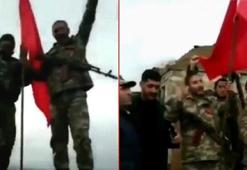 Azerbaycan ordusu Türk bayrağını Karabağ'a dikti