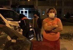 Kısıtlamada sokağa çıktı, cezayı yiyince gazetecilere tükürdü