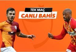 Galatasaray - Kayserispor maçı Canlı Bahis seçenekleriyle Misli.com’da