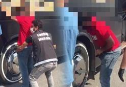 Şaşırtan görüntü! İç çamaşırından çıkardı...
