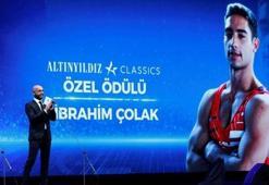 "2020 Mustafa V. Koç Spor Ödülü"nün sahibi, milli sporcu İbrahim Çolak  oldu