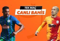 Rizespor - Galatasaray maçı Tek Maç ve Canlı Bahis seçenekleriyle Misli.com’da