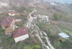 Heyelanlı mahalle, hayalet kente döndü!