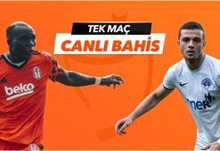 Beşiktaş - Kasımpaşa heyecanı Tek Maç ve Canlı Bahis seçenekleriyle Misli.com’da