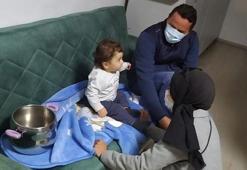 Akılalmaz olay! 1 yaşındaki bebek düdüklü tencereye sıkıştı
