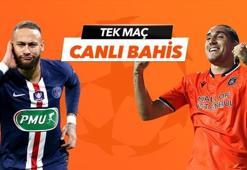 PSG - Başakşehir maçı Tek Maç ve Canlı Bahis seçenekleriyle Misli.com’da