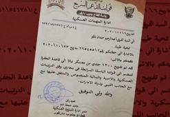 Libya'daki gizli pazarlığı ortaya çıkaran mektup!