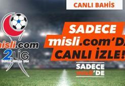 Misli.com 2. Lig Canlı Yayınları ve Canlı İddaa (9 Aralık)
