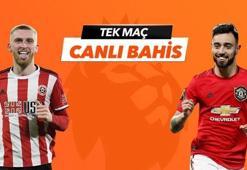 Sheffield United - Manchester United maçı Tek Maç, Canlı Bahis seçenekleriyle Misli.com'da