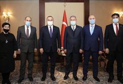 Bakan Akar ve Çavuşoğlu, Ahıska ve Gagauz Türkleri ile bir araya geldi