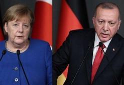 Cumhurbaşkanı Erdoğan, Merkel ile görüştü