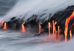 Hawaii'deki Kilauea Yanardağı faaliyete geçti