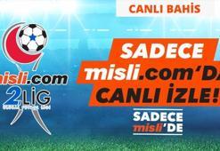 Misli.com 2. Lig Canlı Yayınları ve Canlı İddaa (23 Aralık)