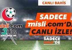 Misli.com 3. Lig Canlı Yayınları ve Canlı İddaa (24 Aralık)