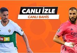 Elche - Real Madrid Tek Maç ve Canlı Bahis seçenekleriyle Misli.com’da