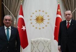Cumhurbaşkanı Erdoğan, DSP Genel Başkanı Aksakal'ı kabul etti