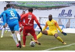 Erzurumspor Gaziantep FK'nın hızını kesti
