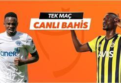 Kasımpaşa - Fenerbahçe maçı Tek Maç ve Canlı Bahis seçenekleriyle Misli.com’da