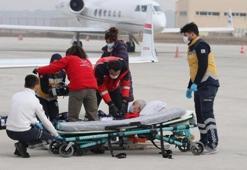 Prof. Dr. İlhan Başgöz, ambulans uçakla Türkiye'ye getirildi