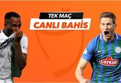 Beşiktaş - Çaykur Rizespor maçı Tek Maç ve Canlı Bahis seçenekleriyle Misli.com’da