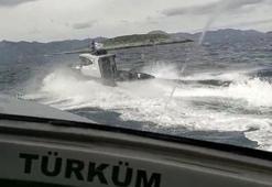 Ege'de sıcak saatler! Kardak kayalıklarında Türk ve Yunan botları karşı karşıya...