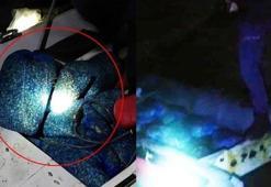 Terkedilmiş botta 1.5 ton kaçak midye ele geçirildi