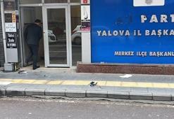 Yalova AK Parti İl Başkanlığı binasına saldırı!
