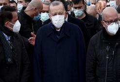 Cumhurbaşkanı Erdoğan yazar Bahadıroğlu'nun cenazesine katıldı
