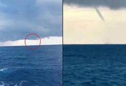 Antalya'da çıkan hortum korkuttu! İşte o anlar...