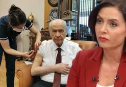 Özlem Gürses'in, Devlet Bahçeli'nin aşısını yapan hemşireyle ilgili iddiası olay oldu