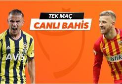 Fenebahçe - Kayserispor maçı Tek Maç ve Canlı Bahis seçenekleriyle Misli.com’da