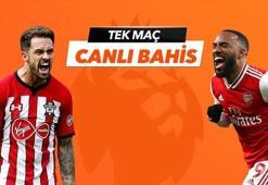 Southampton - Arsenal maçı Tek Maç ve Canlı Bahis seçenekleriyle Misli.com'da
