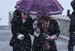İstanbul'da beklenen kar yağışı başladı! Meteoroloji'den art arda uyarılar...